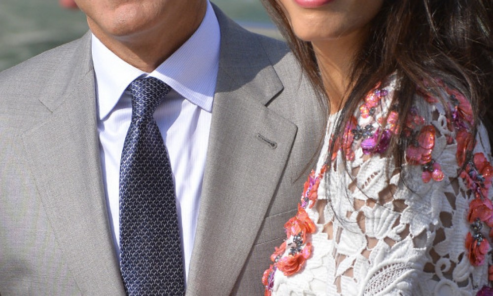 George Clooney and Amal Alamuddin George Clooney and Amal Alamuddin
