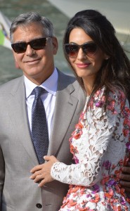 George Clooney and Amal Alamuddin