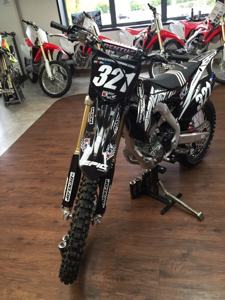 Ollie's Chichester Honda Epic Energy, Honda CRF250R [3]