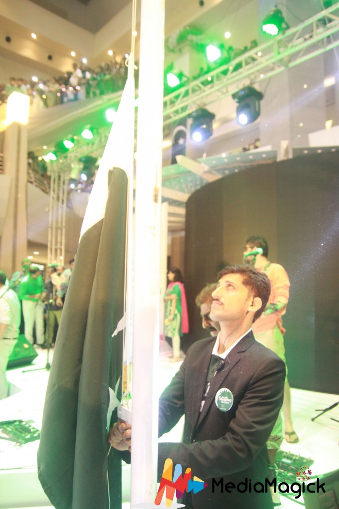 Flag-hoisting