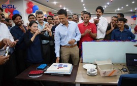 Director at SeaGold Private Limited Shiraz Qureshi cutting cake