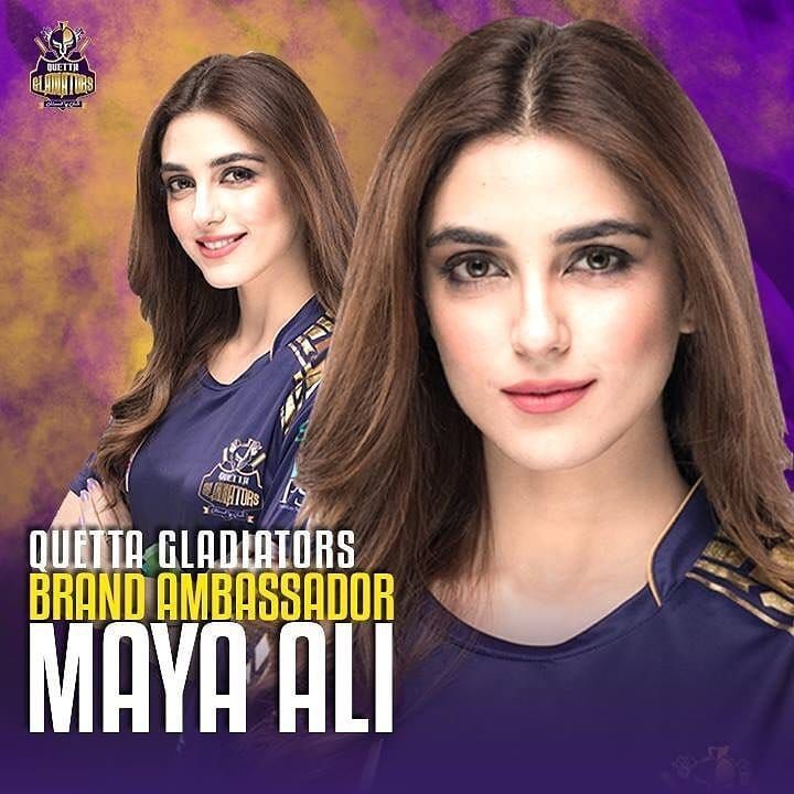 Quetta Gladiators Maya Ali